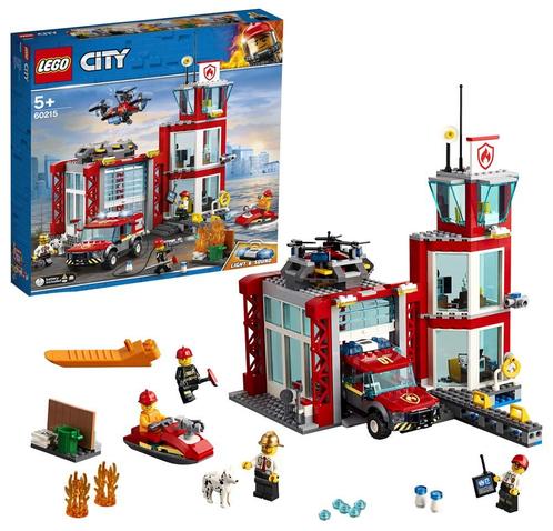 LEGO City - Fire Station 60215, Kinderen en Baby's, Speelgoed | Duplo en Lego, Ophalen of Verzenden