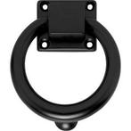 Intersteel deurklopper rond 107mm mat zwart, Nieuw
