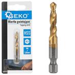 Hss Boor Tap M6 X 1,0mm - Tapboor - Boor - Tap - Geko, Ophalen of Verzenden, Nieuw