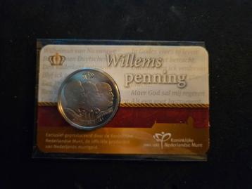 Coincard Willemspenning Munt verkeerdom geplaatst