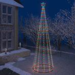 vidaXL Kegelkerstboom 752 meerkleurige LEDs 160x500 cm, Diversen, Kerst, Nieuw, Verzenden