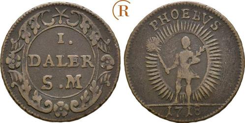 Notdaler Phoebvs Schweden: Karl Xii, 1697-1718:, Postzegels en Munten, Munten | Europa | Niet-Euromunten, Verzenden