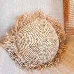 Rond Boho Kussen met Franjes Decoratief Kussen Ø40/50 cm Sie, Verzenden, Nieuw