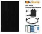 Zonnepanelenset plug en play systeem met zwarte Jinko 435Wp, Nieuw, Compleet systeem, Ophalen of Verzenden, 200 wattpiek of meer