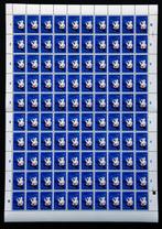 Nederland 1978/1987 - Rode Kruis zegels in complete vellen,, Gestempeld