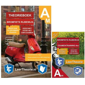 Scooter Theorieboek 2021 Rijbewijs AM + 20 uur online examen
