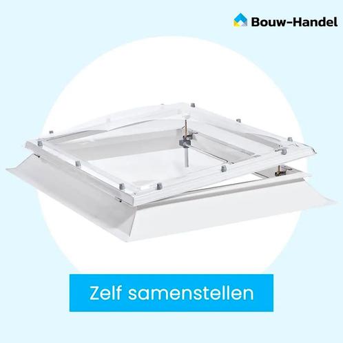 Lichtkoepel set ventilatie direct zelf samenstellen, Doe-het-zelf en Verbouw, Glas en Ramen, Nieuw, Verzenden