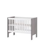 Cabino Baby Bed Fresno Wit&Grijs, Nieuw, Ophalen of Verzenden