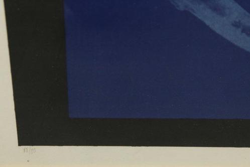 Franco Angeli (1935-1988) - Tramonto sul mare, Antiek en Kunst, Antiek | Overige Antiek