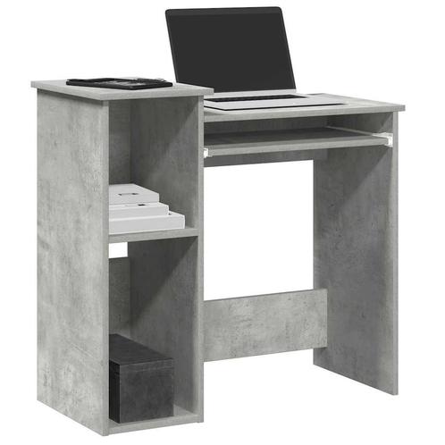 vidaXL Bureau met schappen 84x40x78 cm bewerkt hout, Huis en Inrichting, Bureaus, Nieuw, Verzenden