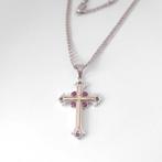 Zonder minimumprijs - Halsketting - 18 karaat Zilver, Geel, Nieuw