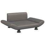 Hondenbed Grijs Kunstleer 70x45 | Retourdeal, Ophalen of Verzenden, Nieuw, Leer