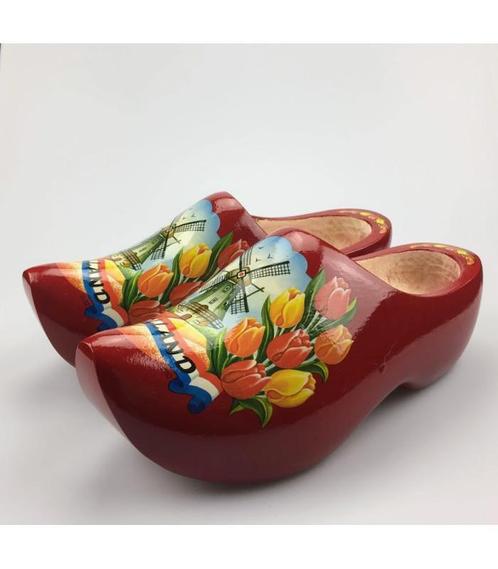 Rode klompen met molen en tulpen + sleutelhanger, Kleding | Heren, Schoenen, Nieuw, Ophalen of Verzenden