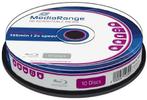 MediaRange | BD-RE | 25 GB | 2x Speed | Cakebox | 10 Stuks, Computers en Software, Beschrijfbare discs, Verzenden, Nieuw
