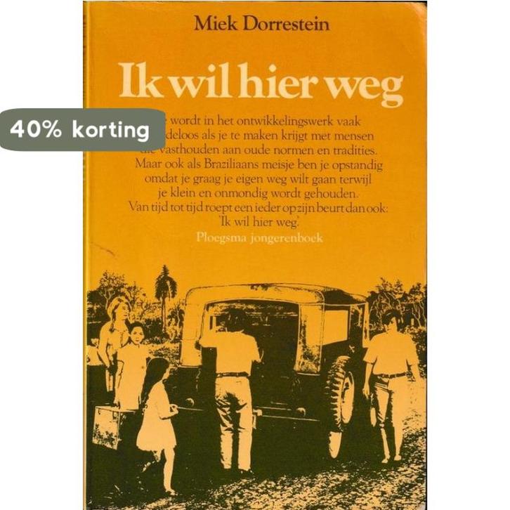 IK WIL HIER WEG 9789021605043 Dorrestein, Boeken, Kinderboeken | Jeugd | 13 jaar en ouder, Gelezen, Verzenden