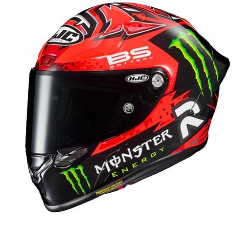 HJC RPHA 1 Fabio Quartararo Replica Rood Zwart Integraalhelm, Motoren, Kleding | Motorhelmen, Integraalhelm, Heren, XL, Nieuw met kaartje