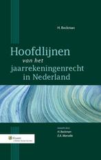 9789013111712 Hoofdlijnen van het jaarrekeningenrecht in ..., Verzenden, Zo goed als nieuw, H. Beckman