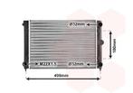 RADIATOR VOOR VW PASSAT B3 1988-1993 353121253AA, Ophalen of Verzenden, Nieuw