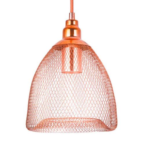 Home sweet home -  hanglamp -  Mesh, Antiek en Kunst, Antiek | Lampen, Verzenden