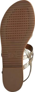 GEOX - Maat 39 -  D SOZY S vrouwen Sandalen - goud, Kleding | Dames, Schoenen, Verzenden, Nieuw