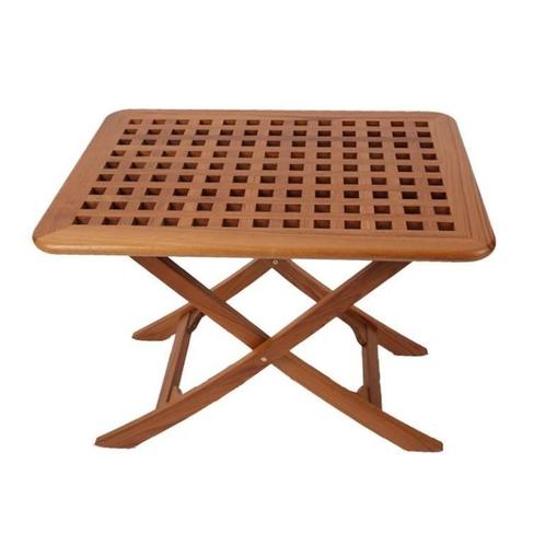 Inklapbare Teaktafel Mone Carlo 75x55cm, Watersport en Boten, Bootonderdelen, Nieuw, Zeilboot of Motorboot, Ophalen of Verzenden