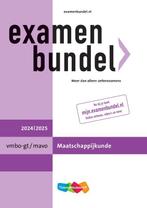 Examenbundel vmbo gtmavo Maatschappijkunde 202 9789006373950, Verzenden, Zo goed als nieuw