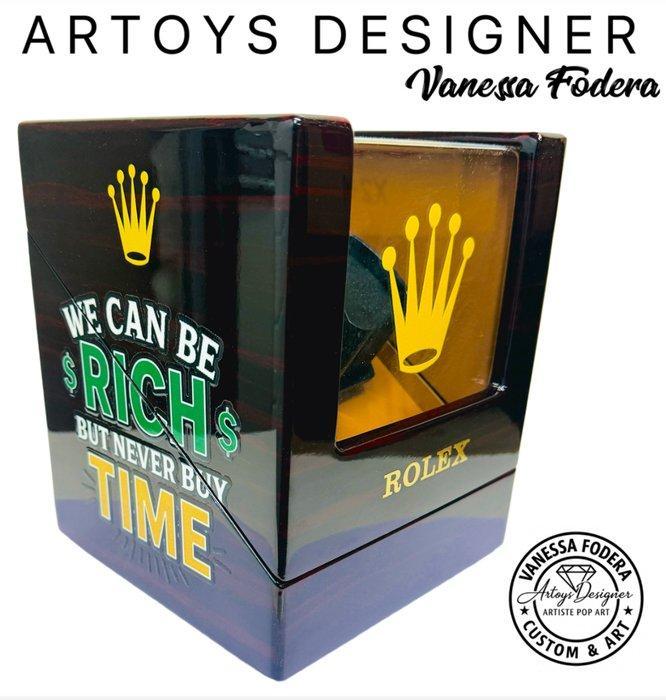 Vanessa Fodera (1981) - « TIME IS MONEY » ART & TIME (Watch, Antiek en Kunst, Kunst | Designobjecten