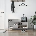 vidaXL Schoenenkast 102x36x60 cm bewerkt hout wit, Verzenden, Nieuw