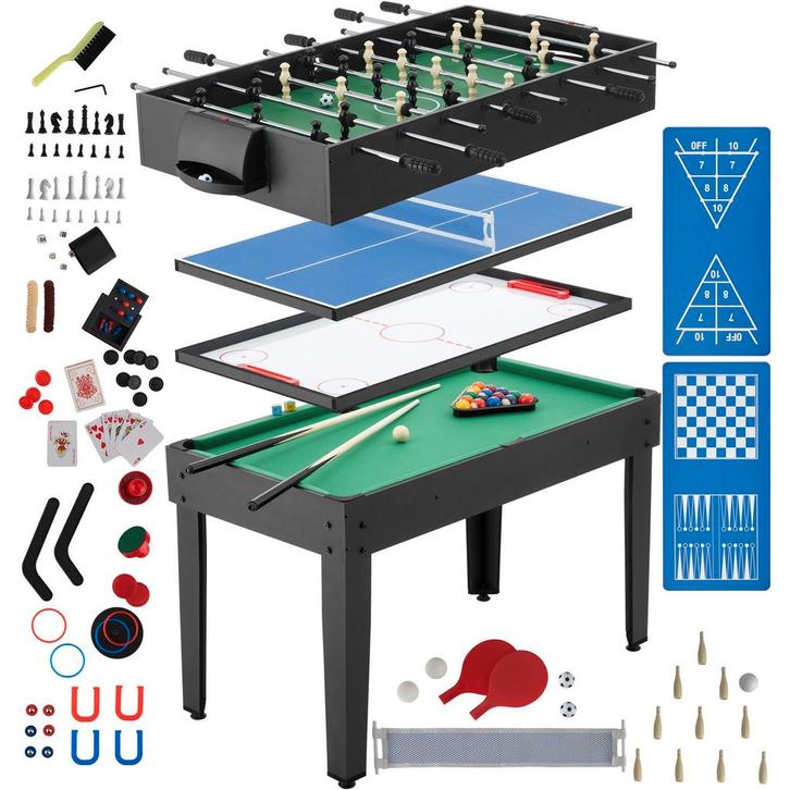 Multifunctionele speeltafel SirGameALot, 15 in 1, met access, Hobby en Vrije tijd, Feestartikelen, Verzenden