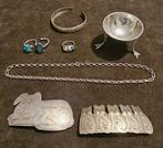 Zilver - Armband - Lot zilveren items, Antiek en Kunst