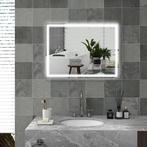 TRUUSK Dimbare Lichtspiegel Badkamerspiegel 80x60cm Met Gehe, Huis en Inrichting, Woonaccessoires | Spiegels, Verzenden, Nieuw