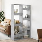 vidaXL Kamerscherm 100x33x175 cm bewerkt hout betongrijs, Verzenden, Nieuw, Overige houtsoorten