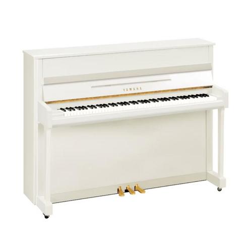 Yamaha B2E PWH messing piano (wit hoogglans), Muziek en Instrumenten, Piano's