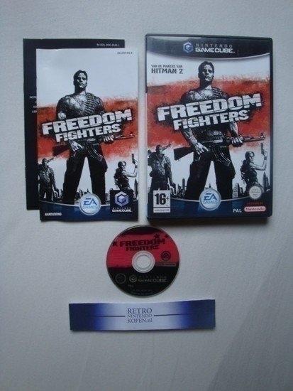Freedom Fighters [Gamecube], Spelcomputers en Games, Games | Nintendo GameCube, Zo goed als nieuw, Ophalen of Verzenden