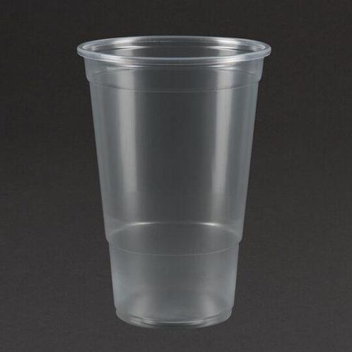 Kunststofo disposable bierbeker 590ml tot rand (1000 stuks), Zakelijke goederen, Horeca | Keukenapparatuur, Nieuw in verpakking