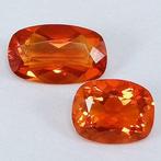 2 pcs Vuuropaal - 1.36 ct - Instituto Gemólogico Español, Sieraden, Tassen en Uiterlijk, Edelstenen, Nieuw