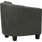 Leren fauteuil Press Special - Kenia Antracite (grijs) - Po, Huis en Inrichting, Fauteuils, Nieuw, Ophalen of Verzenden, Leren fauteuil Press Special - Kenia Antracite (grijs) - Poten hout zwart past perfect in uw interieur als u woonstijl: Eigentijds, Klassiek, Retro, Romantisch, Vintage is.