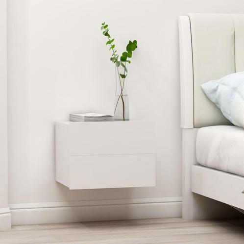 Nachtkastjes Hout Wit - 2 stuks - retourdeal - Stijlvol!, Huis en Inrichting, Slaapkamer | Nachtkastjes, Nieuw, Hout, Minder dan 55 cm