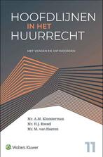 Hoofdlijnen in het huurrecht (9789013172652), Boeken, Verzenden, Nieuw, Mr. H.J. Rossel, Auteur | mr. A.M. Kloosterman, Auteur | mr. M. van Heeren, Auteur