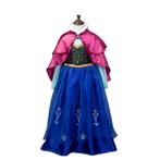 Frozen Anna jurk - roze cape - 92,98,104,110,116,122,128,134, Kinderen en Baby's, Carnavalskleding en Verkleedspullen, Nieuw, Meisje