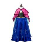 Frozen Anna jurk - roze cape - 92,98,104,110,116,122,128,134, Kinderen en Baby's, Carnavalskleding en Verkleedspullen, Ophalen of Verzenden