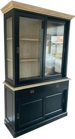 Buffetkast zwart Zaandam 140cm eiken natuur interieur, Huis en Inrichting, Ophalen of Verzenden, Nieuw