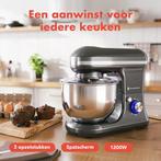 2dekans | KitchenBrothers Keukenmachine - Keukenrobot - 5L -, Witgoed en Apparatuur, Keukenmixers, Ophalen of Verzenden, Zo goed als nieuw