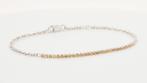 Zonder Minimumprijs - Armband 14 kt. - 0.42ct. tw. Diamant, Nieuw