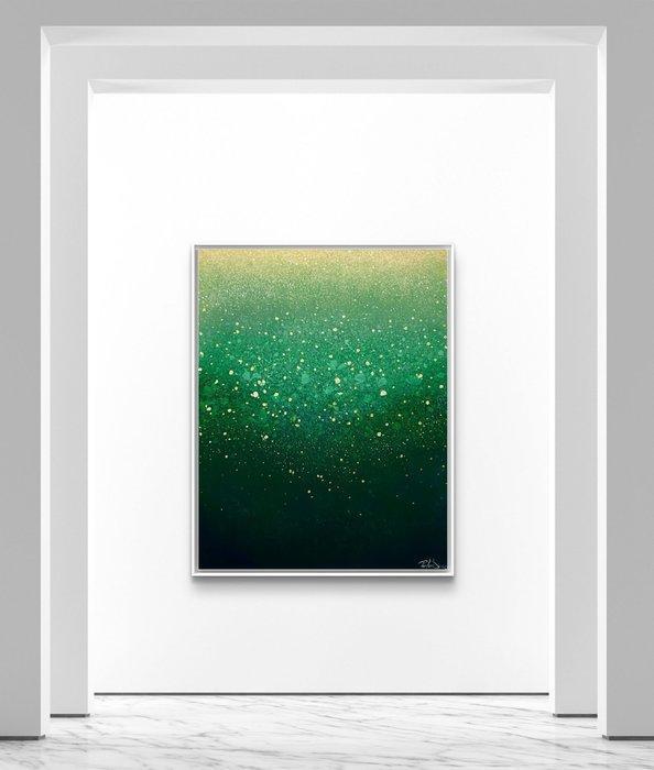 Parfen.D XL - NO RESERVE Emerald Stillness, Antiek en Kunst, Kunst | Designobjecten