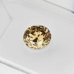 1 pcs Diamant (Natuurlijk gekleurd) - 0.66 ct - Rond - Fancy, Sieraden, Tassen en Uiterlijk, Edelstenen, Nieuw