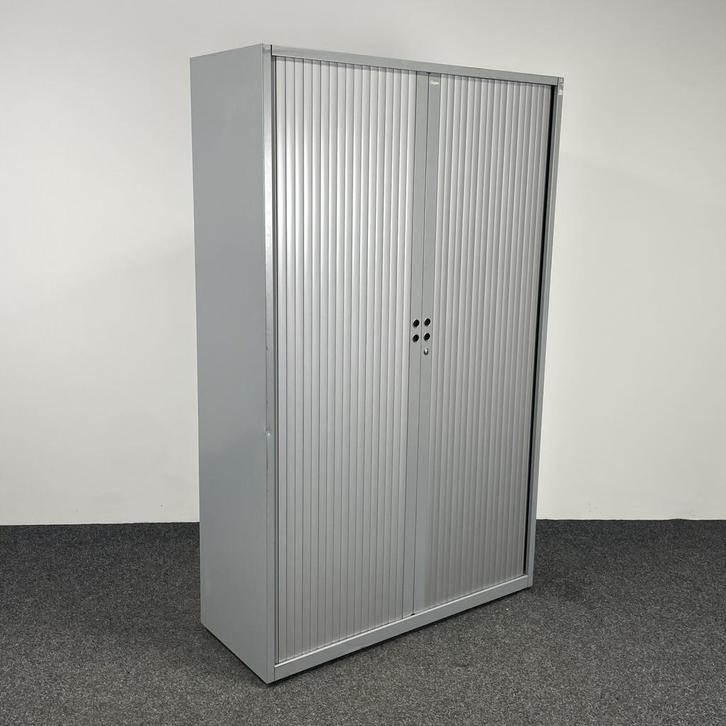 Gispen Archiefkast / Garagekast | 195  x 120,5 x 47 cm, Huis en Inrichting, Kasten | Roldeurkasten en Archiefkasten, Gebruikt