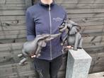 Beeld, Elephant Friends 50cm! - 19 cm - Hars