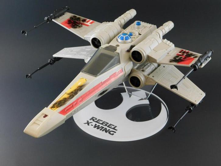 Vintage Star Wars - X-wing Ship Stand (Display), Hobby en Vrije tijd, Modelbouw | Figuren en Diorama's, Zo goed als nieuw, Verzenden