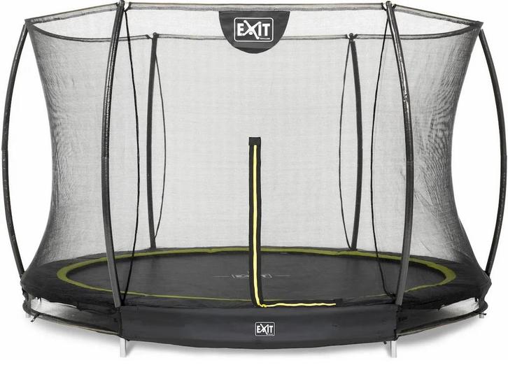 Exit Silhouette InGround trampoline met net - Ø 427 cm -, Kinderen en Baby's, Speelgoed | Buiten | Trampolines, Nieuw, Verzenden